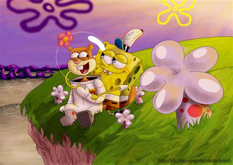 Spongebob And Sandy Spongebob Squarepants Fan Art 36623036 Fanpop