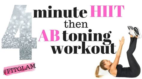 Hiit Workout For Beginners With Ab Workout Total Body Moves For