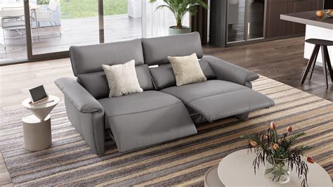 3 Sitzer Ledersofa Mit Relaxfunktion Sofanella