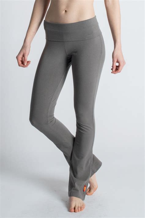 Organic Cotton Love Boot Cut Leggings For Yoga Beckons Made In Usa