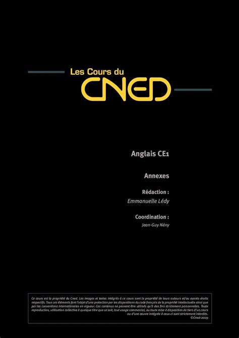 PDF Anglais CE Académie en PDF fileAnglais CE Annexes Rédaction Emmanuelle Lédy