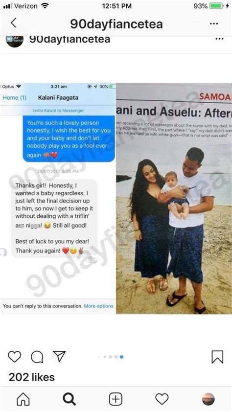 90 Day Fiance Kalani Messages Asuelu S Other Woman. 