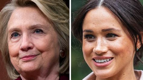 Meghan Markle Duchess Of Sussex Hillary Clinton Says ‘shame In Wake Of Attacks Au