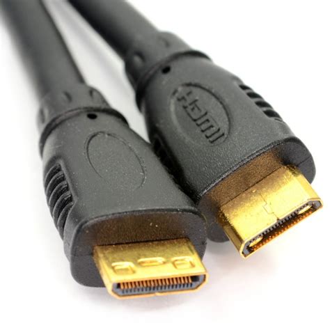 Kenable Mini Hdmi Type C Male Plug To Hdmi Male Cable Lead Gold 5m