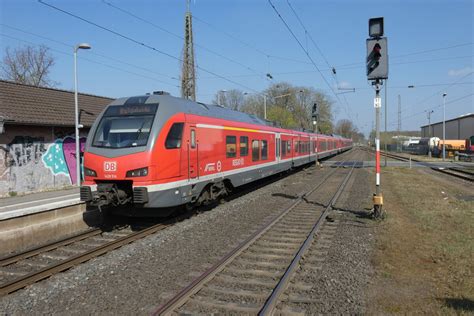 Einfahrt Et 1428 514 U Et 1428 002 Flirt 3 Db Regio Als Re42 In Appelhülsen Am 26032022