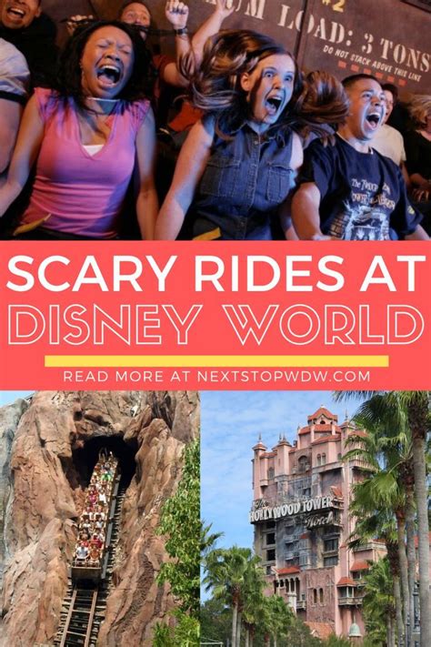 Lets Take A Look At The Scary Rides At Disney World Well Share Our