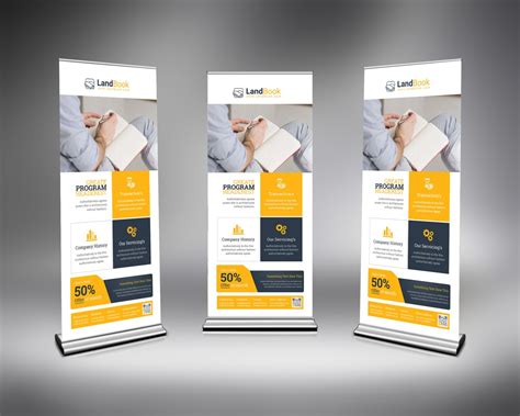 Best Roll Up Banner Templates Graphic Mega Graphic Templates Store