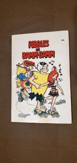 Vintage Pebbles And Bamm Bamm Cartoon Comic Book 1973 Flinstones 800