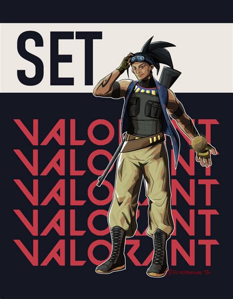 Fan Valorant Agent Concept Set Valorant Village