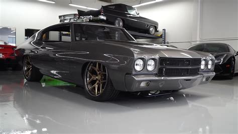 Triple Gray 1970 Chevrolet Chevelle Is Restomod Perfection Flexes