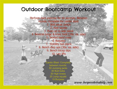 Wednesday Workout Outdoor Stations Bootcamp Workout Boot Camp