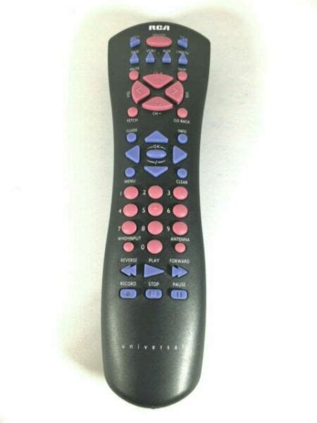 Rca Crk76sg3 Direct Tv Vcr Directv Universal Remote Control For Sale