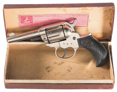 Colt 1877 Revolver 38 Long Colt Rock Island Auction