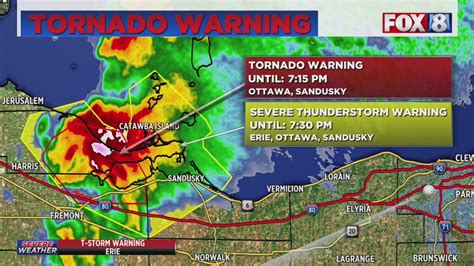 Tornado warning issued for Sandusky County – Fox 8 Cleveland WJW