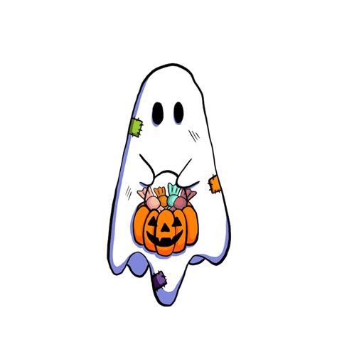 Trick Or Treat Ghost Etsy