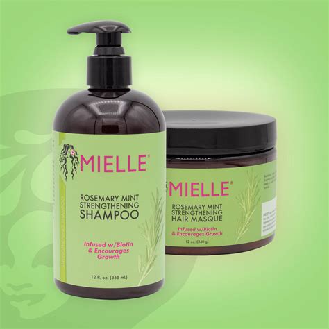Mielle Rosemary Mint Strengthening Hair Masque Protein Jung Pereira