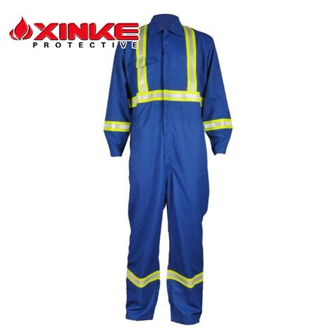 This popular coverall offers excellent levels of protection against flame exposure. flame retardant coverall Wholesale OEM Cotton Welding ...