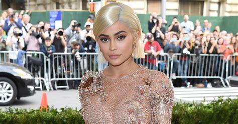 Kylie Jenner Pulls Off A See Through Yellow Dress And