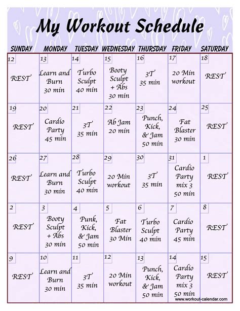 Cardio And Weight Training Schedule For Weight Loss Pdf A Beginner S