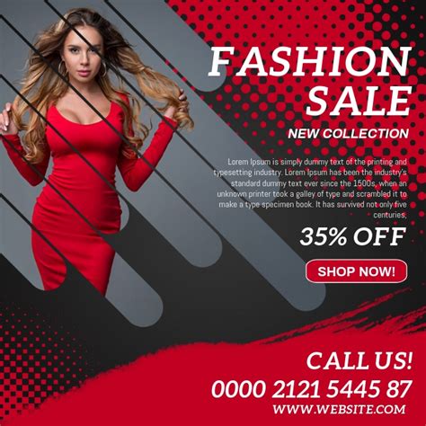 Fashion Sale Template Postermywall