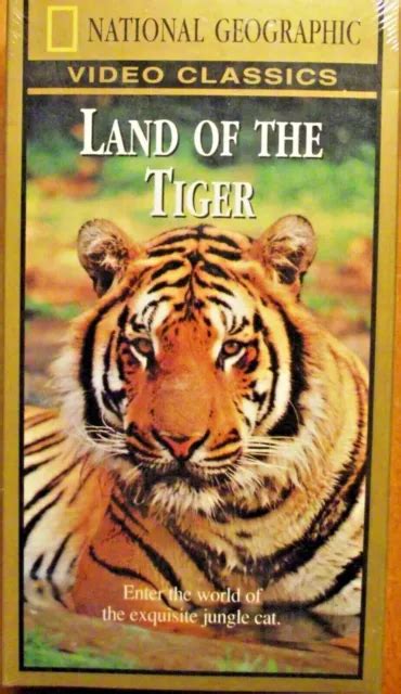 Land Of The Tiger National Geographic Video Classics Vhs 1993 New