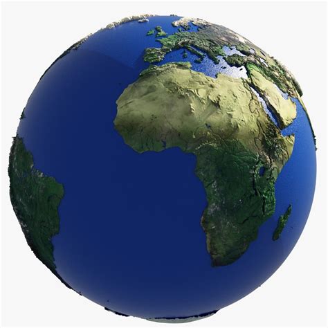 3d Model Globe Earth Turbosquid 1233310