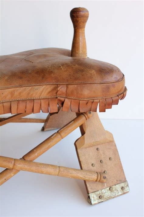 Us $120.00 27d 14h 36m. Vintage Leather Camel Saddle stool at 1stdibs