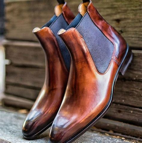 The chelsea boot is at the height of fashion, with traditional and modern styles they are on trend. Pin by Robert Johnson on MayBach Fashion | Leather chelsea ...