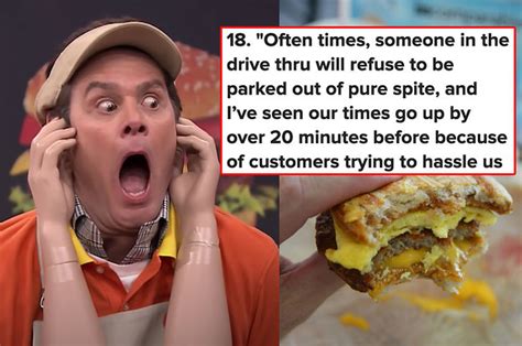 24 Things We Do As Customers That Make Fast Food Employees Seethe With Rage