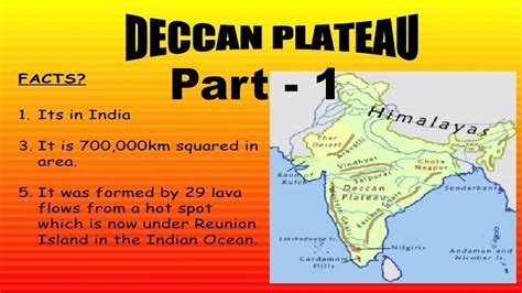 Central Plateau Of India Deccan Plateau Youtube