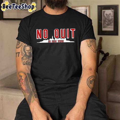 No Quit In New York Rangers Hockey Unisex T Shirt Beeteeshop