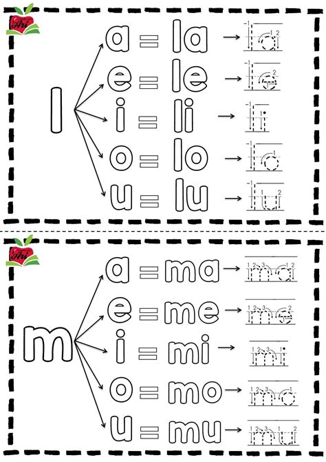 lectoescritura Fantástico silabario para colorear trazar y aprender Orientacion Andujar