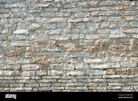 Limestone Wall Background Old Brick Wall Stock Photo Alamy
