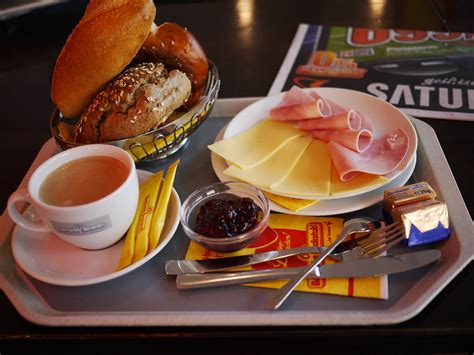 A German Breakfast A Delicious Breakfast Of Three Bread Ro Flickr