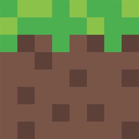 Pixilart Minecraft Dirt Block By Anonymous