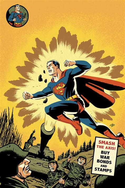 Action Comics 1000 Variant Cover 1940s Superman By Michael Cho