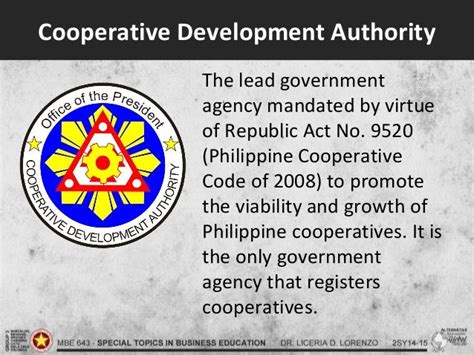 Cooperative Development Authority