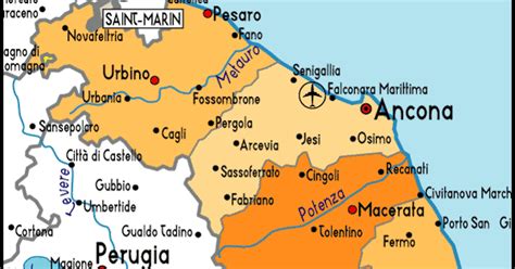 Cartina Marche Citta Sommerkleider