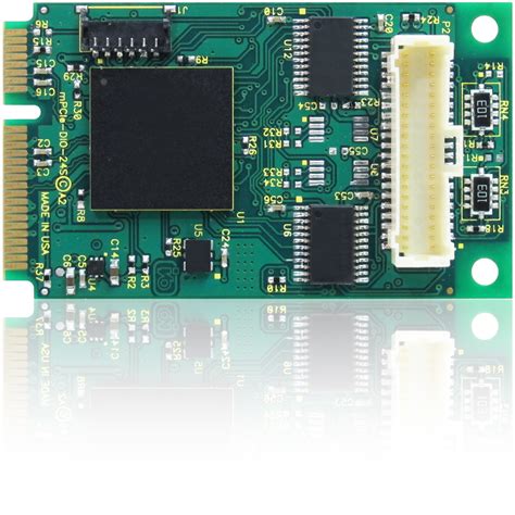 New Line Of Pci Express Mini Cards For Easy And Flexible Digital Io