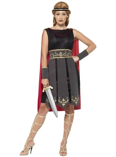 Roman Gladiator Costume For Women Express Delivery Funidelia