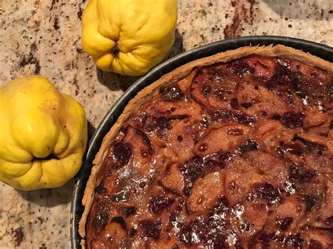 Tarte coings et framboises Recette de tarte coings et framboises