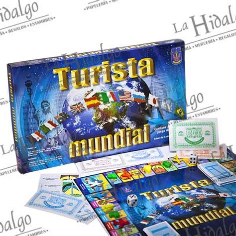 Te ofrecemos los mejores juegos de mesa para jugar online: JUEGO DE MESA TURISTA MUNDIAL GRANDE PZ - La Hidalgo