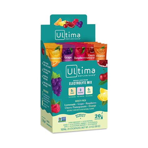 Ultima Replenisher Electrolyte Powder Variety Pack Thrive Market
