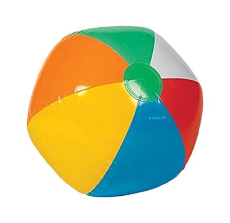 Inflatable 12 Rainbow Color Beach Balls 12 Pack Colors Varied