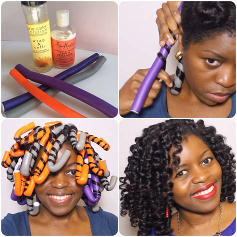 Perfect How To Put Flexi Rods In Natural Hair With Simple Style Best Wedding Hair For Wedding