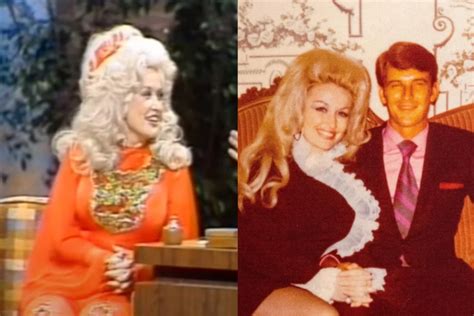 old video shows dolly parton talking about meeting husband carl