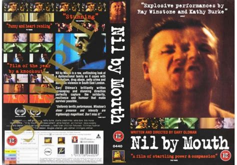 Nil By Mouth 1997 On 20th Century Fox United Kingdom Vhs Videotape