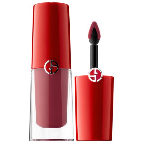 Giorgio Armani Garconne 507 Lip Magnet Liquid Lipstick Review And Swatches