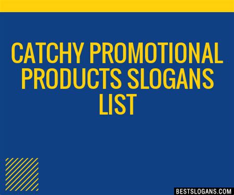 100 Catchy Promotional Products Slogans 2024 Generator Phrases