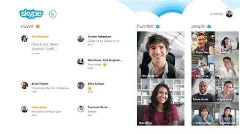 Skype Pour Windows 8 Nouvelle Interface Disponible à Partir Du 26
